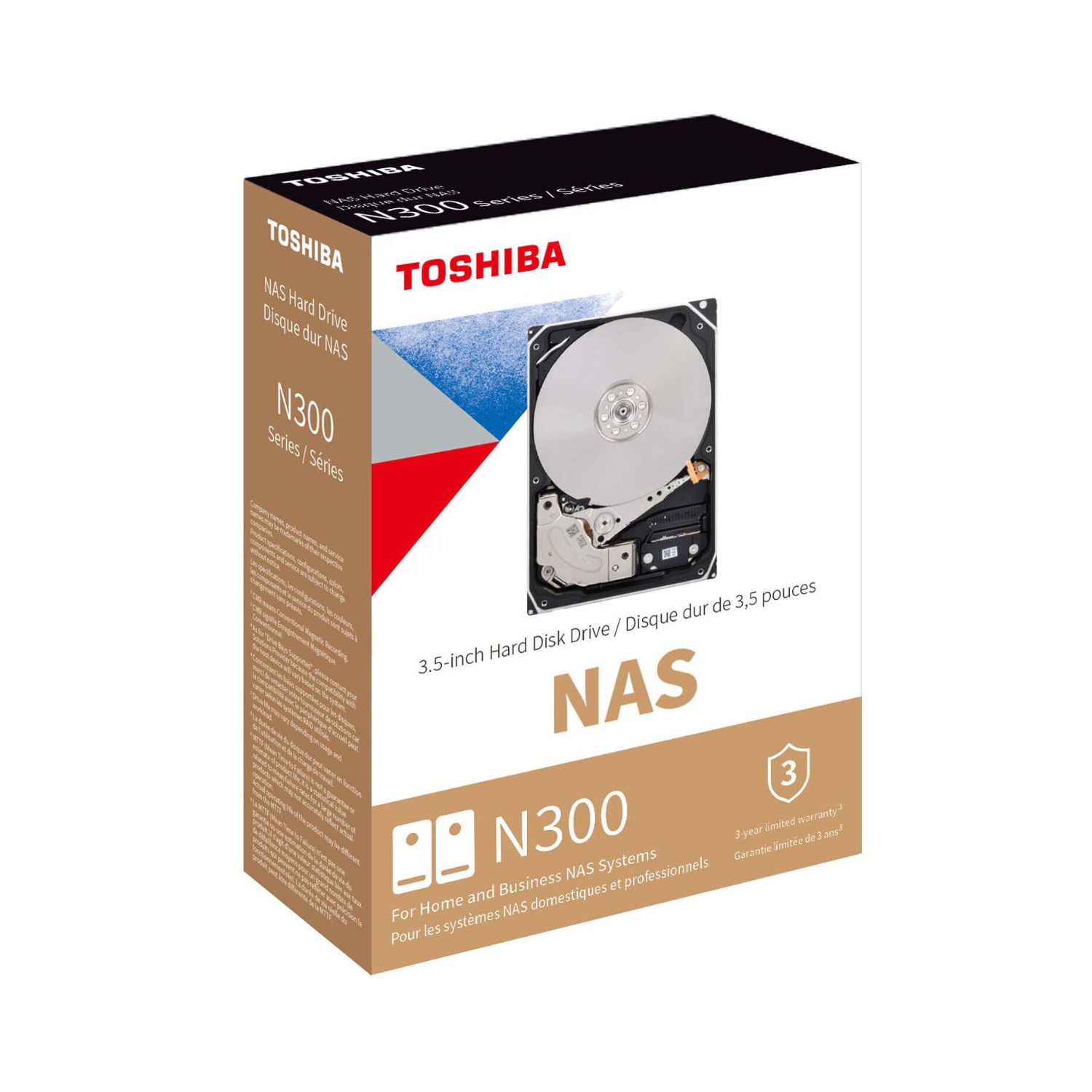 Disco Duro Interno Toshiba 20tb N300 Pro Nas Sata Iii 3,5