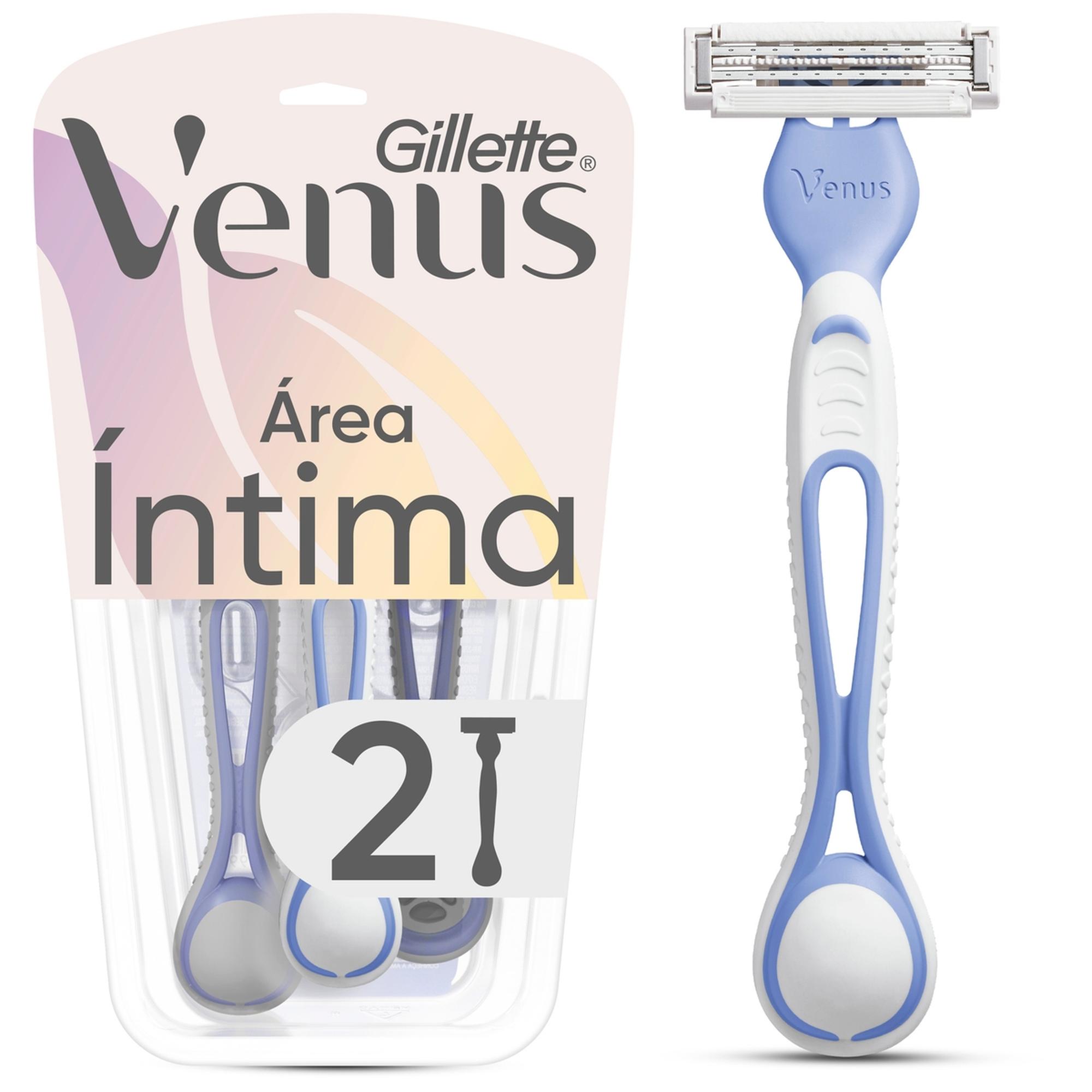 Maquina De Afeitar Venus Intima Desechable 2un