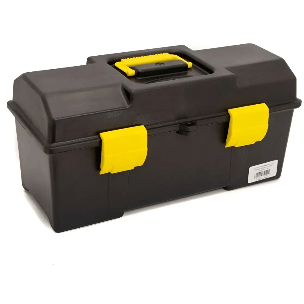 Caja De Herramientas Plástica 19 Pulgadas Amarilla Morano Modelo C19ACB