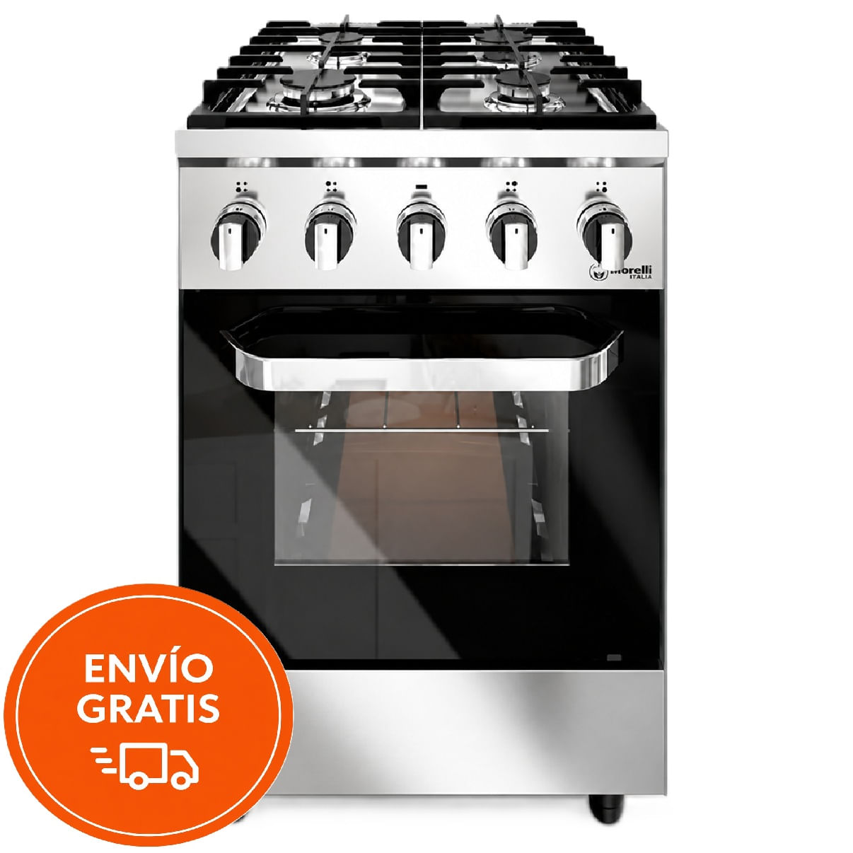 Cocina Industrial Multigas Morelli Ex 550 4h 16090 | Envio Gratis