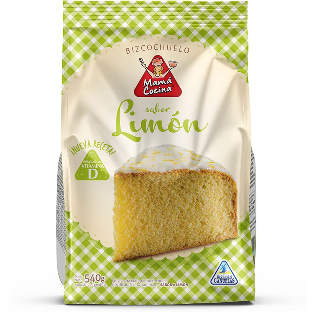 Bizcochuelo limón Mamá Cocina bolsa 540 g.