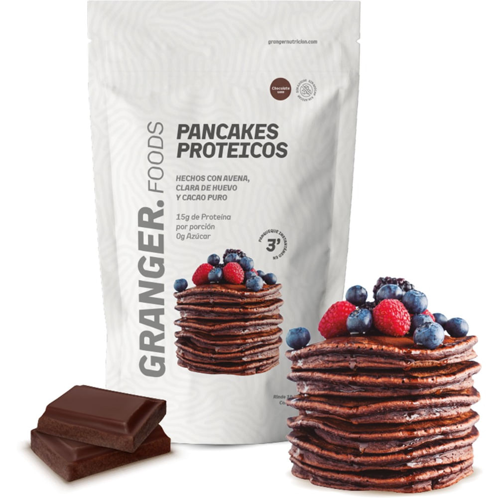 Suplemento Dietario Granger Pancakes Proteicos Chocolate 400 G