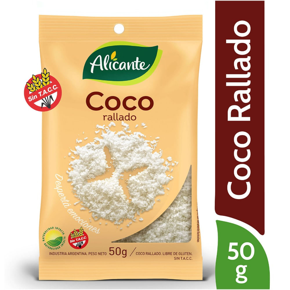 Coco Rallado Alicante 50 Gr