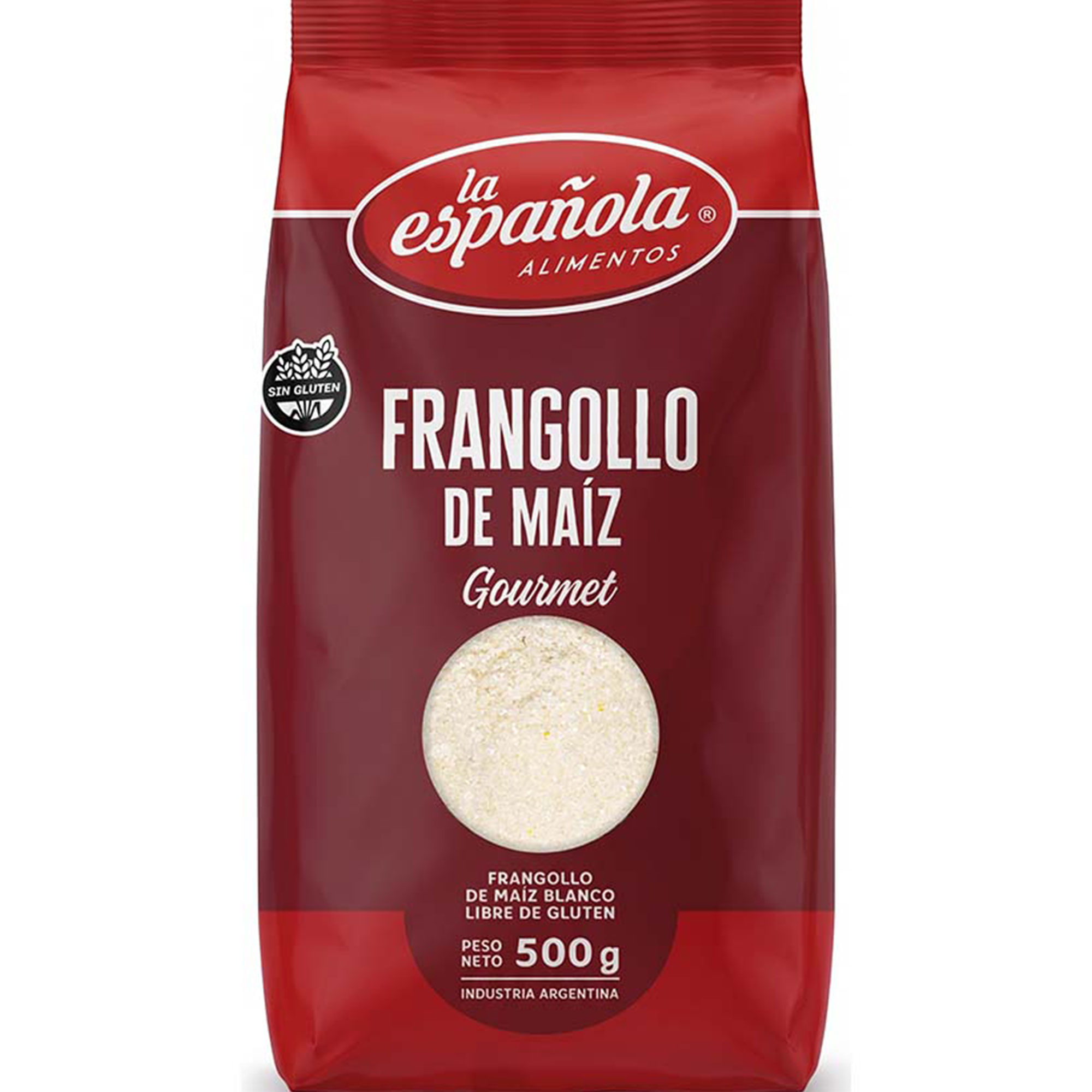 Maiz blanco frangollo La Española en bolsa 500 grs