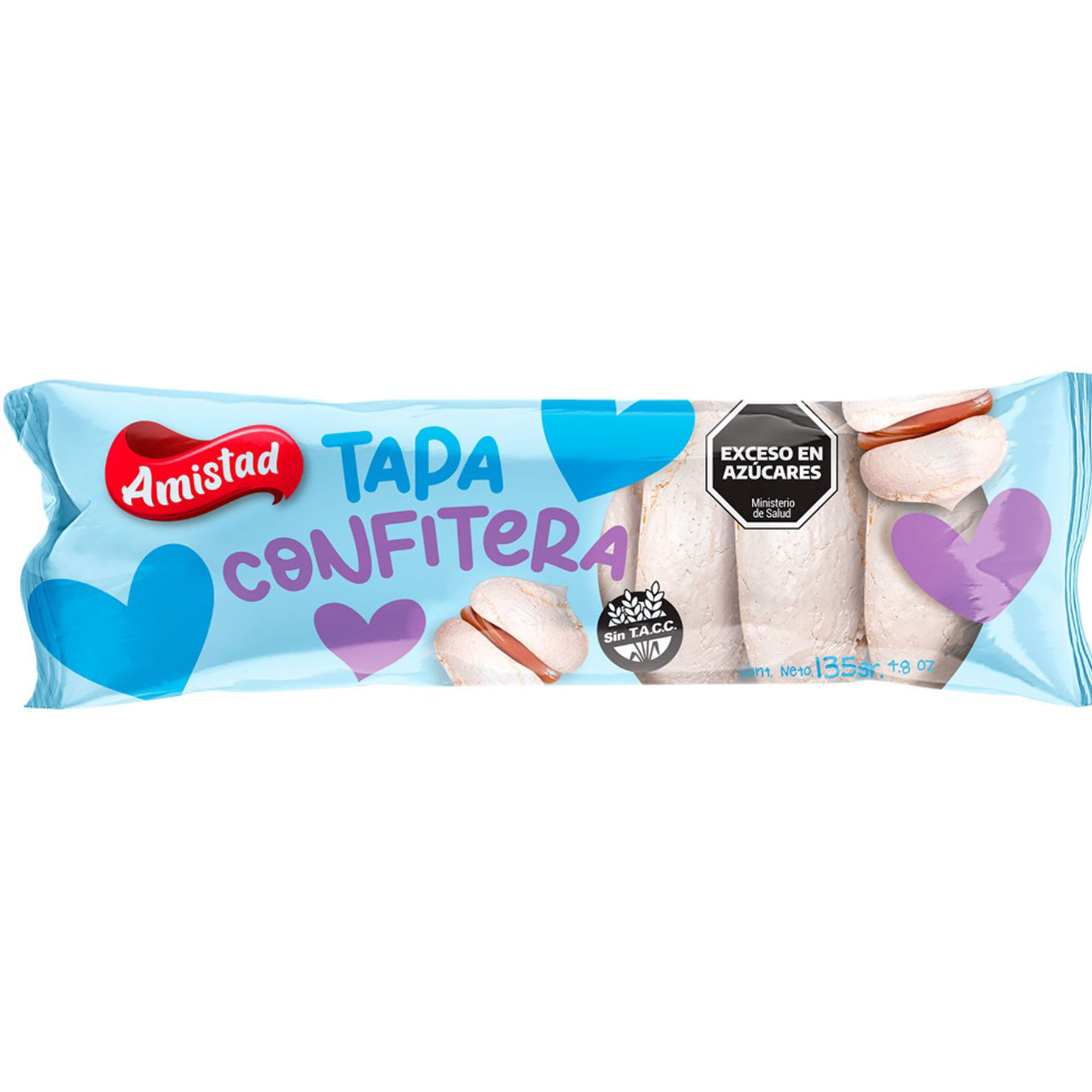 Merengues La amistad tapa repostera 135 g.