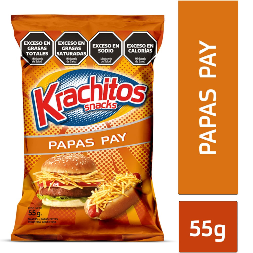 Papas Fritas Pay Krachitos 55g