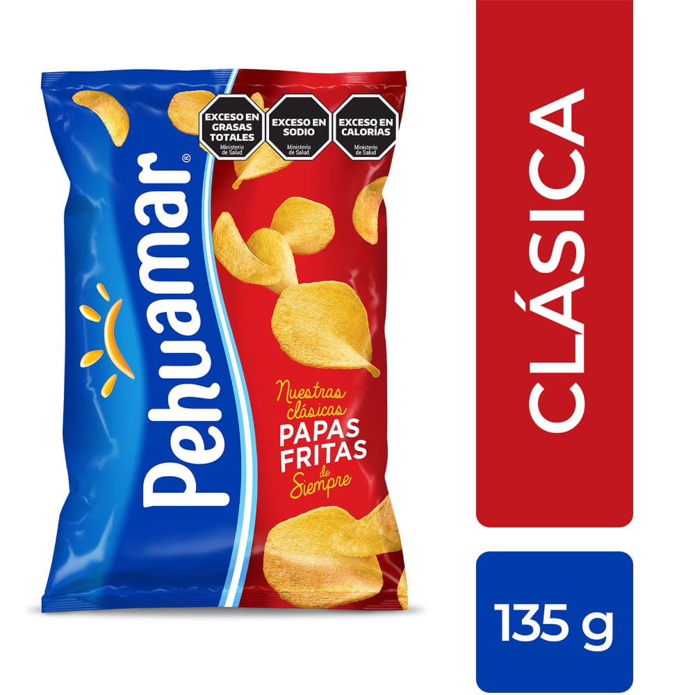 Papas fritas Pehuamar 135 g.