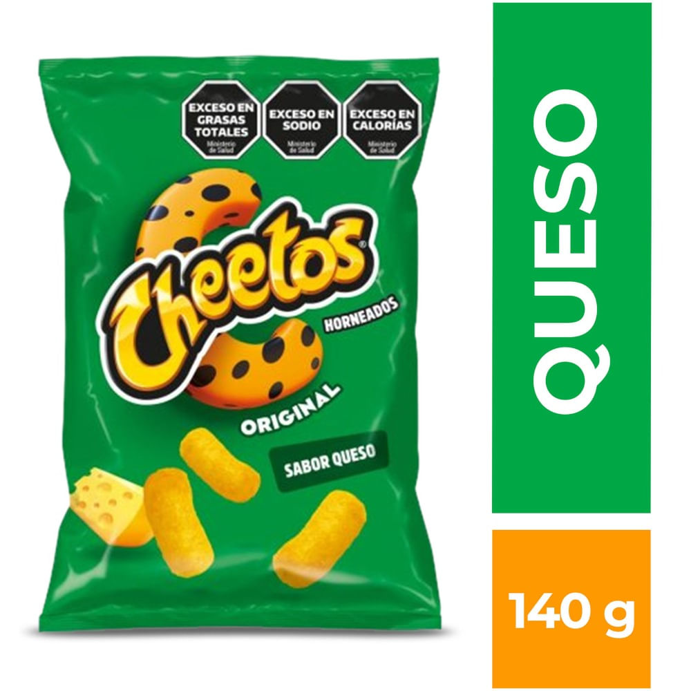 Chizitos De Maíz Sabor A Queso Cheetos Original X 140 G