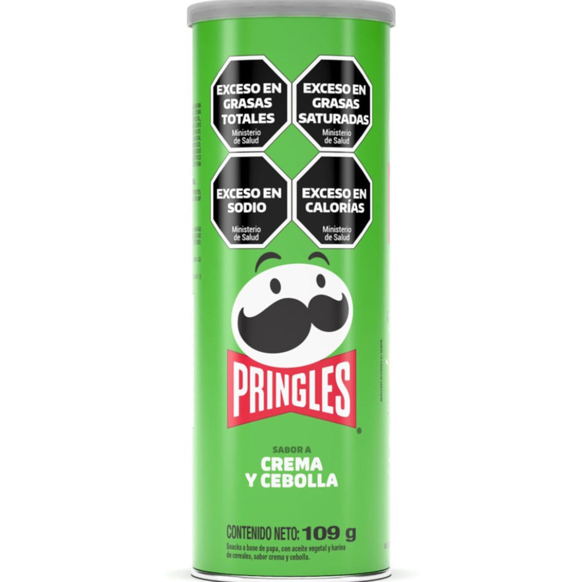 Papas Fritas Pringles Sabor Crema Y Cebolla 109 G