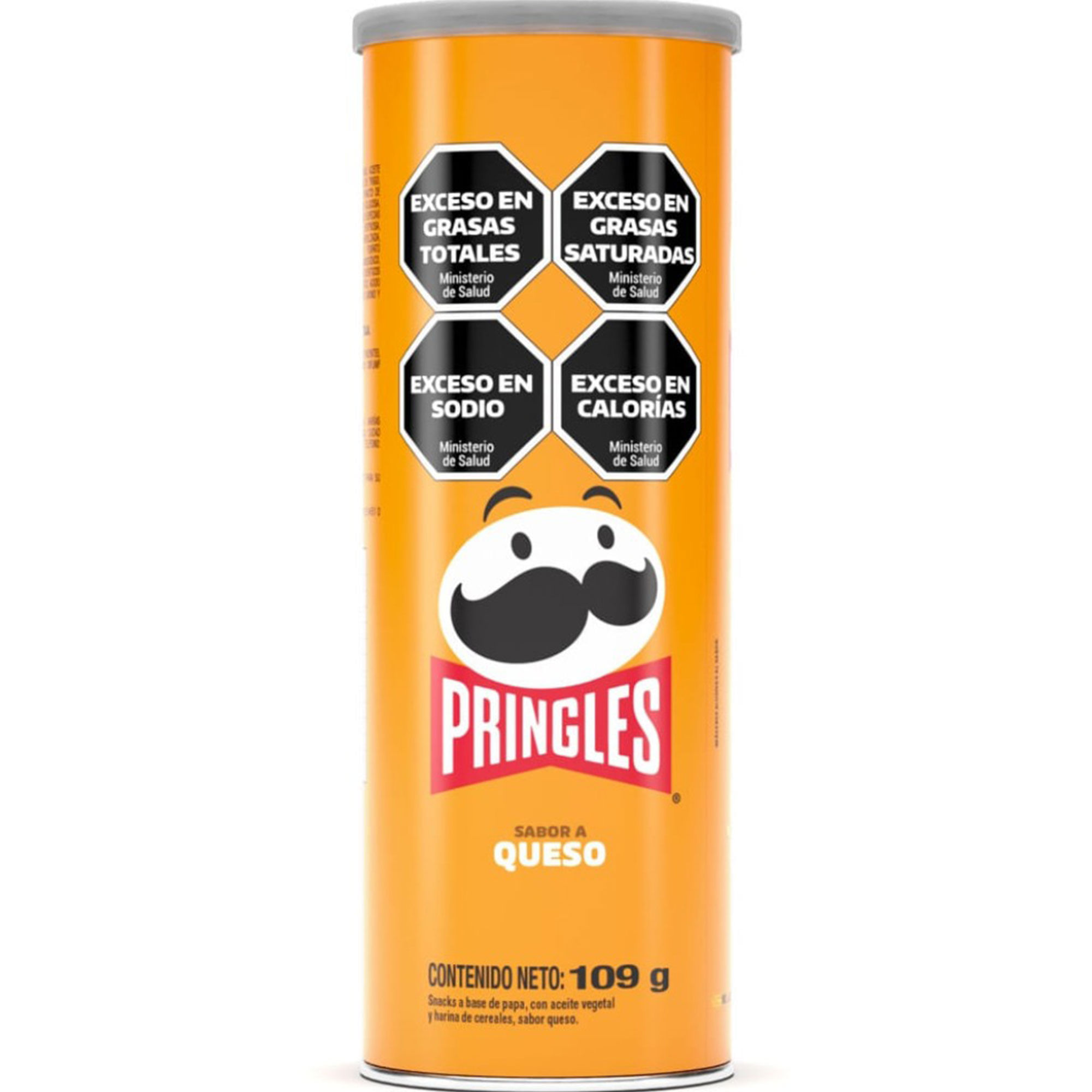 Papas fritas Pringles de queso 109 g.