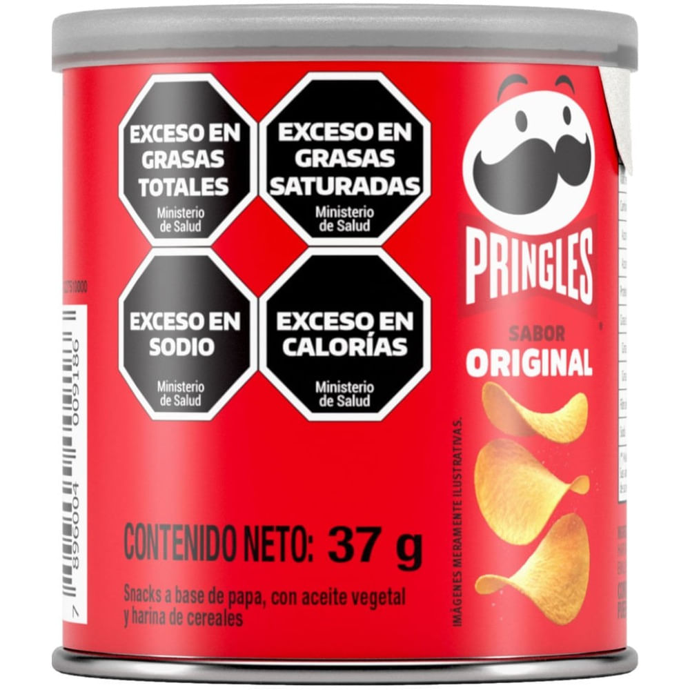 Papas fritas Pringles original 37 g.