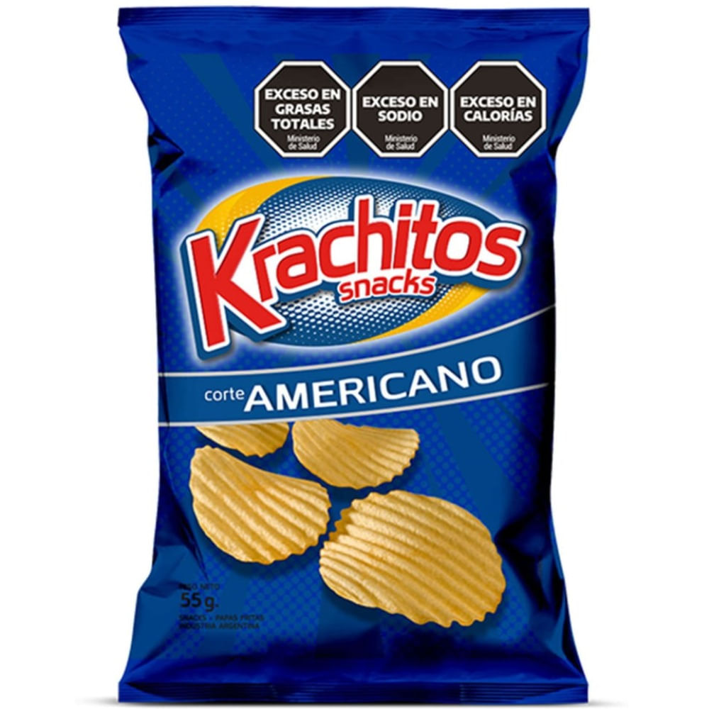 Papas Fritas Krachitos Corte Americano 165 G