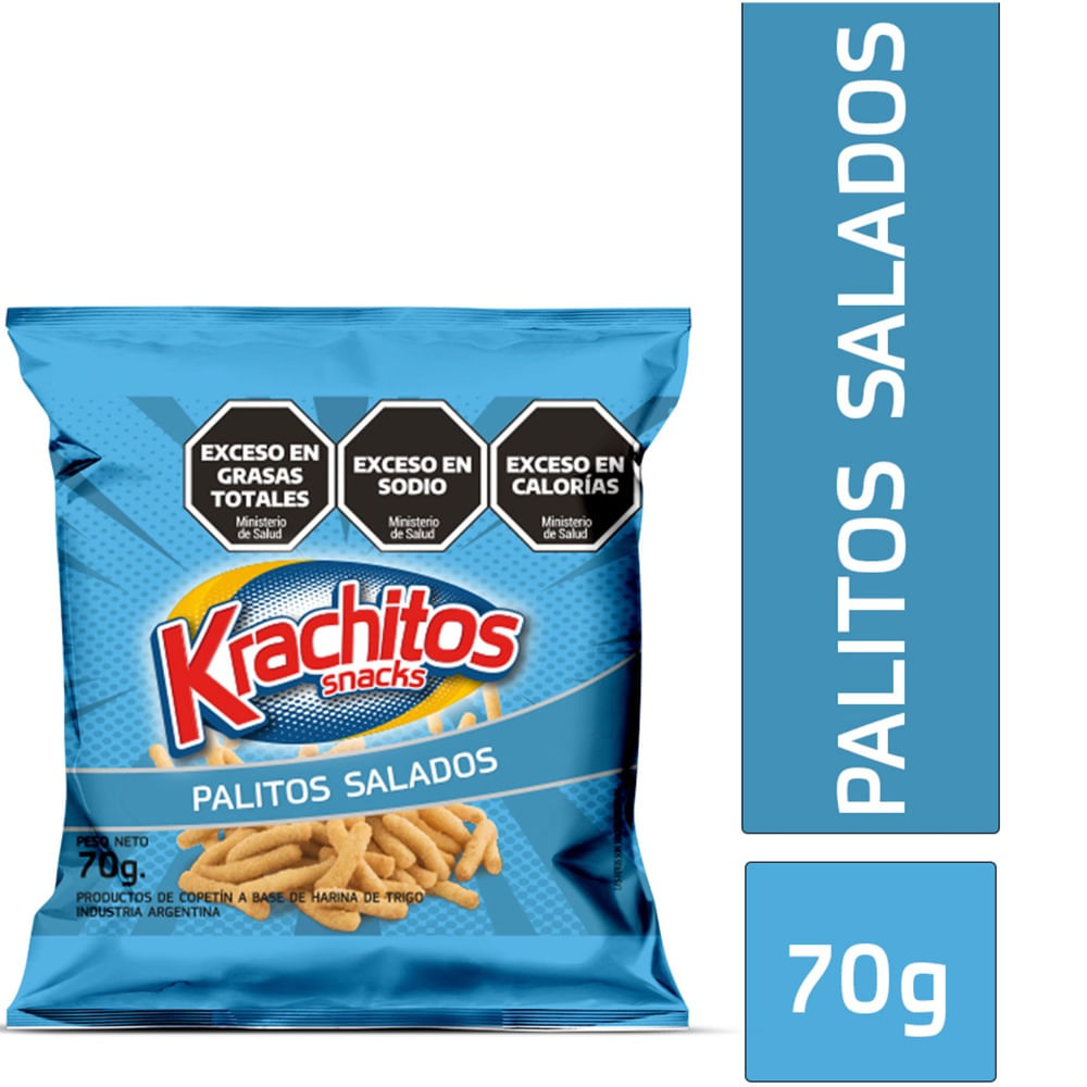 Palitos Krachitos Salados 70 G