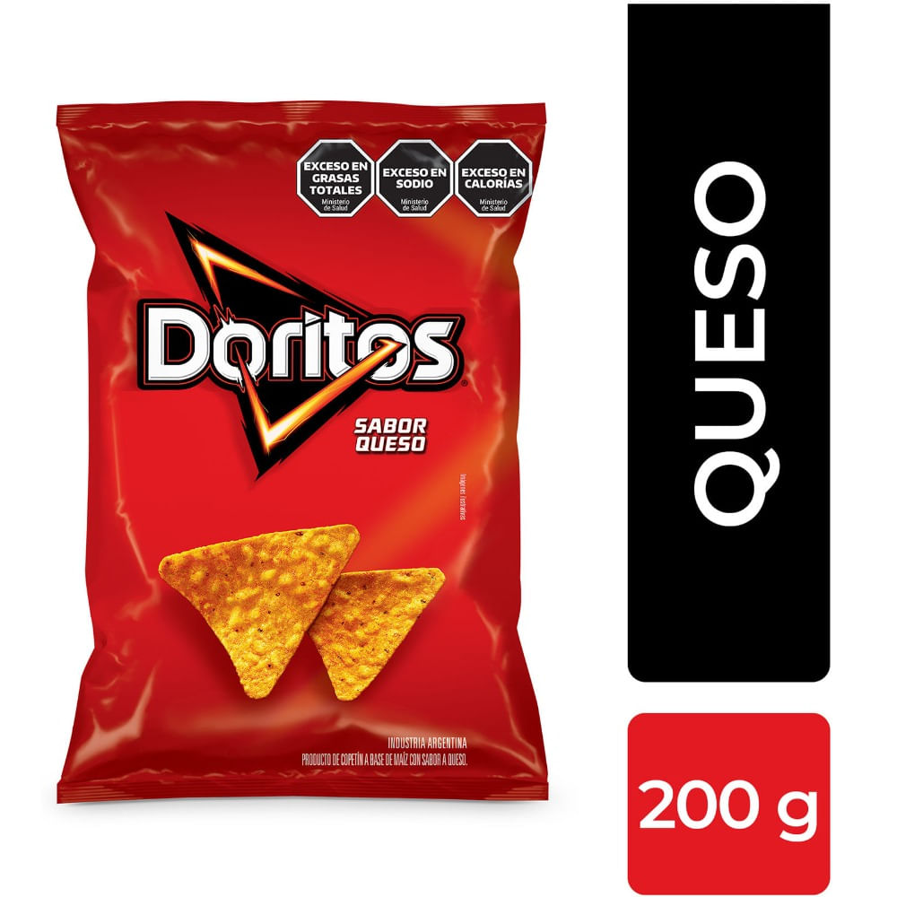 Nachos Doritos Sabor A Queso 200 G