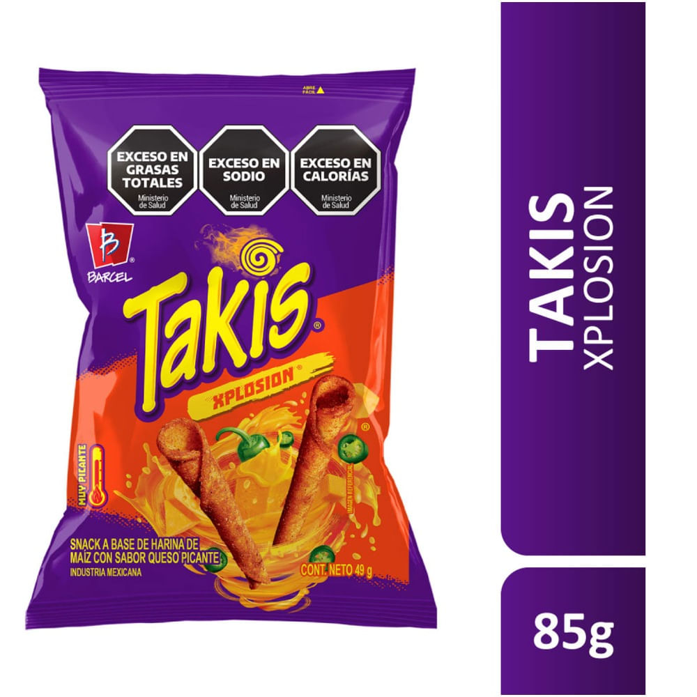 Snack De Maíz Takis Xplosion 85 G