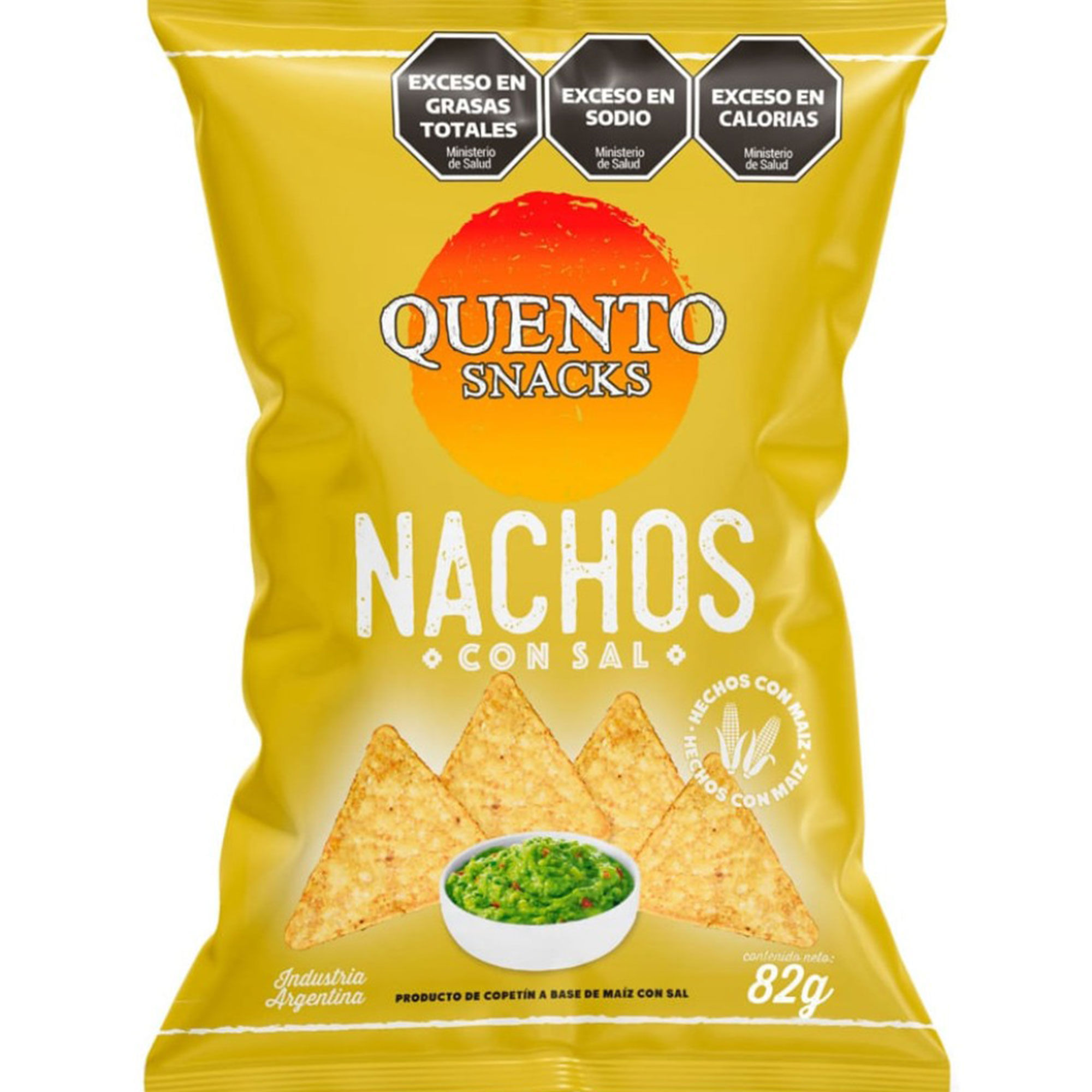 Nachos Quento Queso 82 G