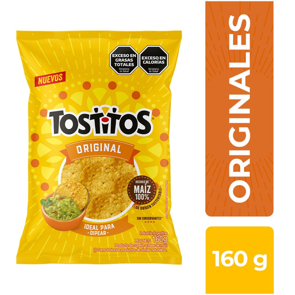 Nachos Tostitos Sabor Original 160g
