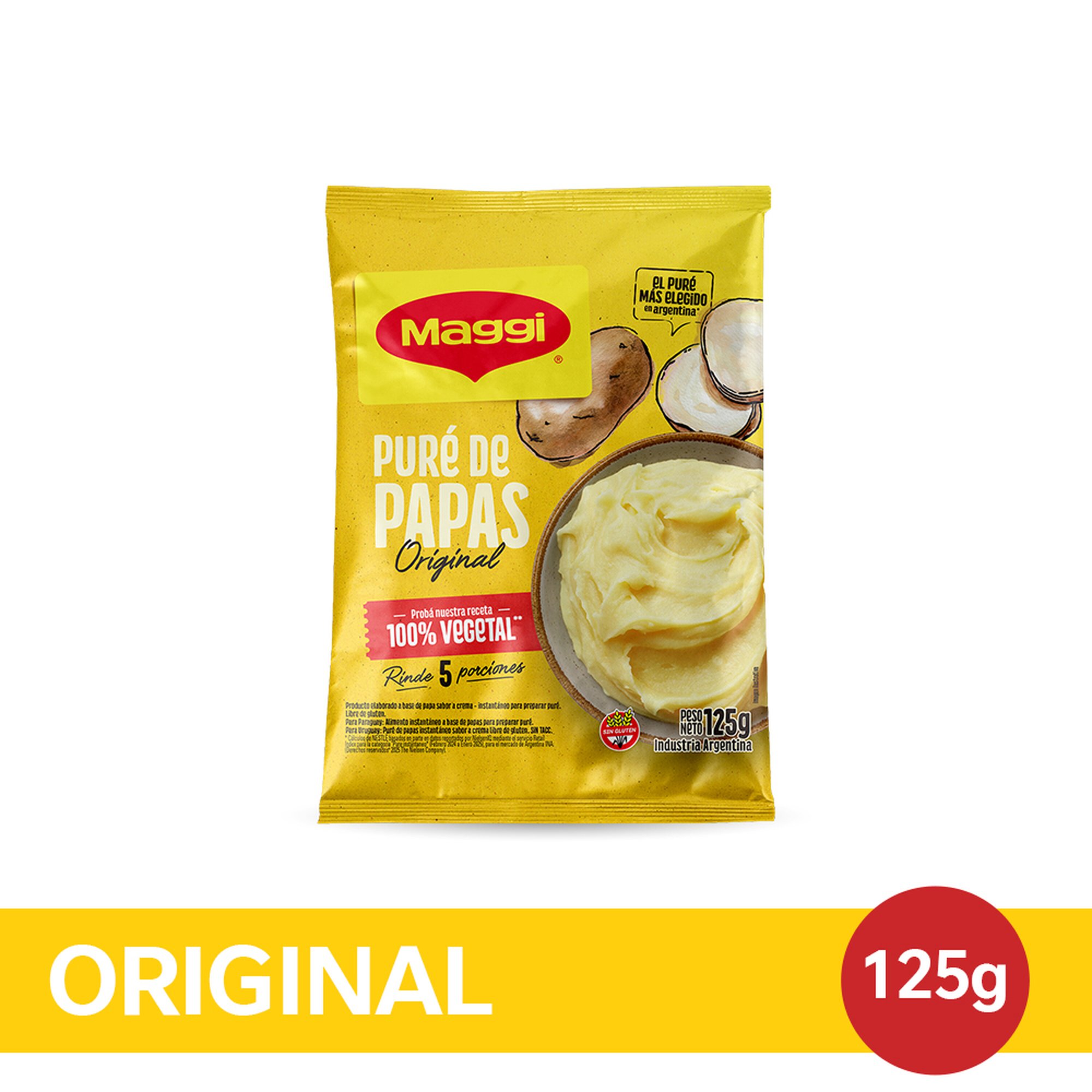 Puré De Papas Maggi® Original 125 G
