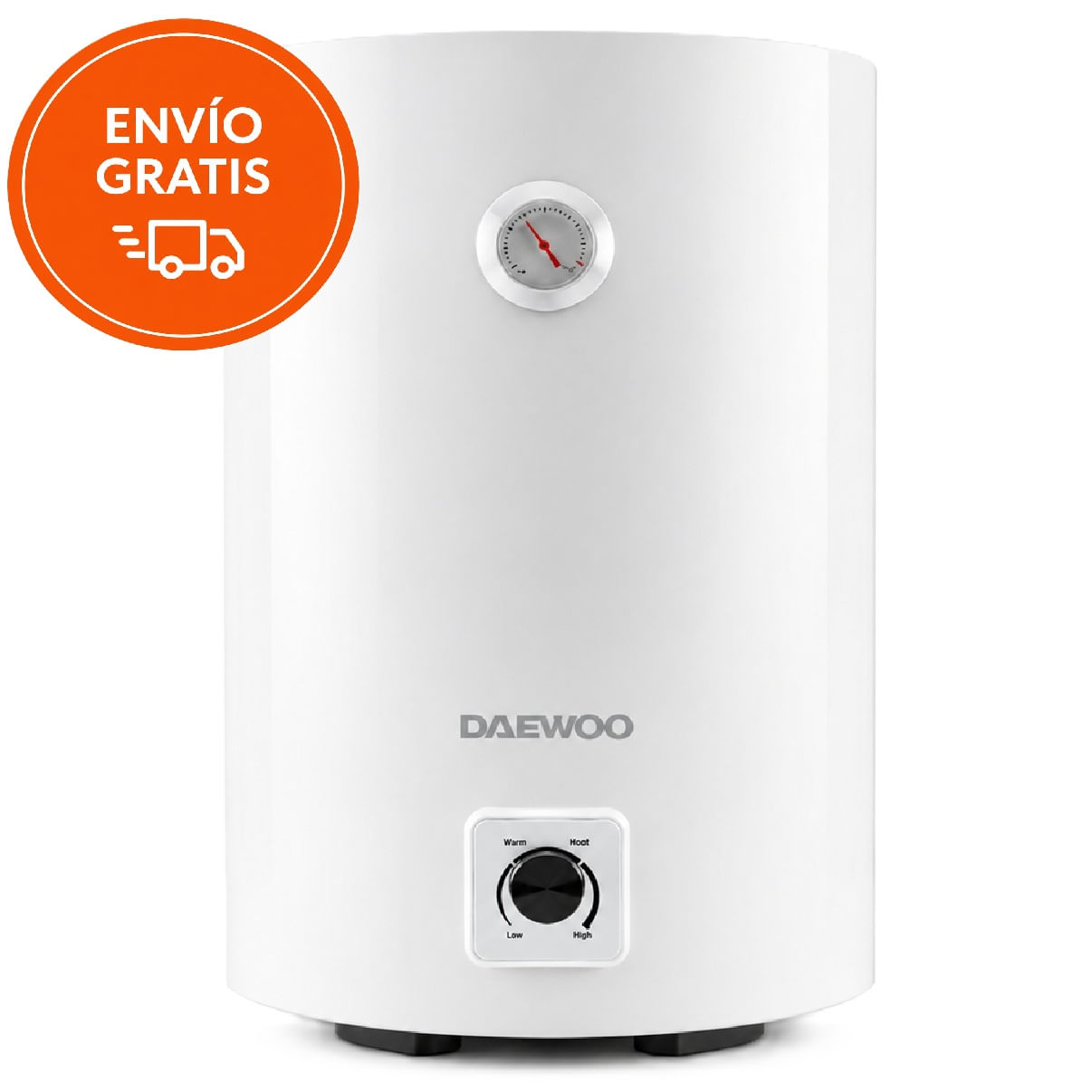 Termotanque EléCtrico Daewoo 30l Carga Superior 2000w Blanco