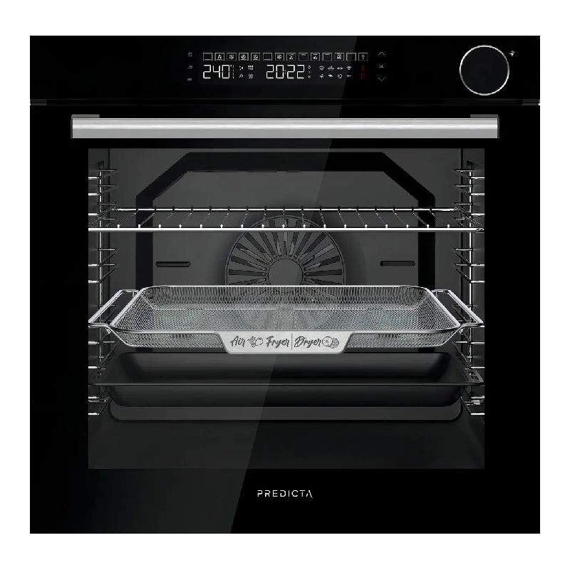 Horno Empotrable MultifuncióN Predicta 80 Litros Con Vapor Negro Pd-He80dv