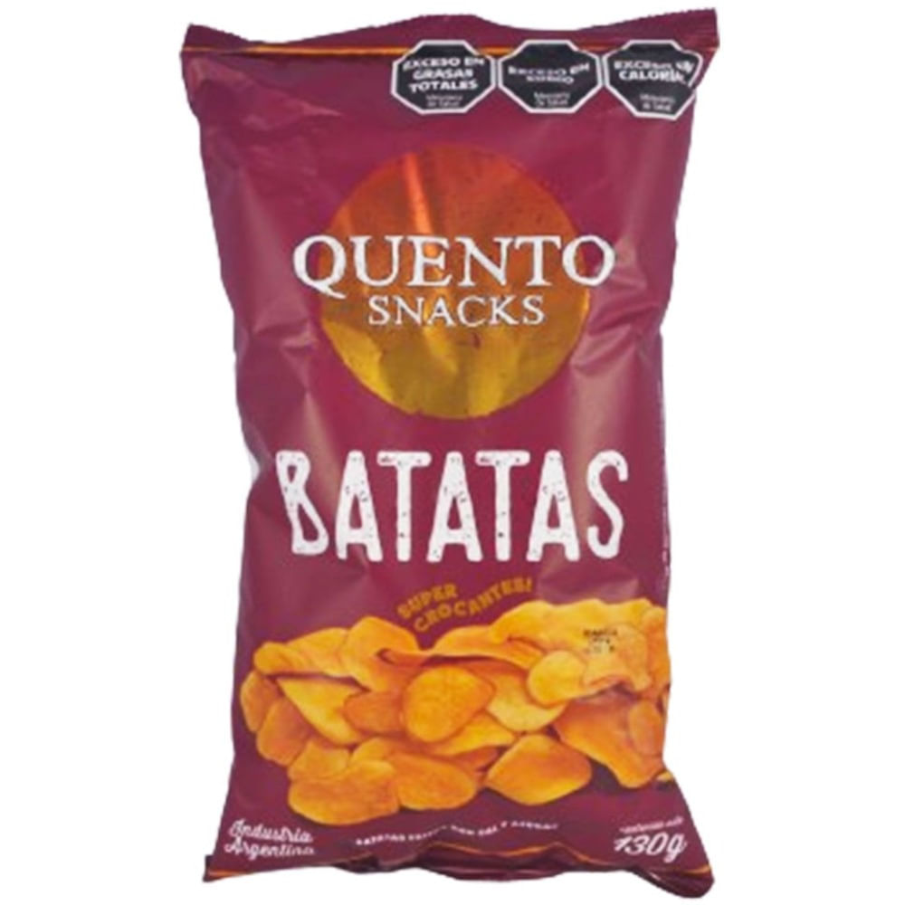 Chips de batatas Quento 130 g.