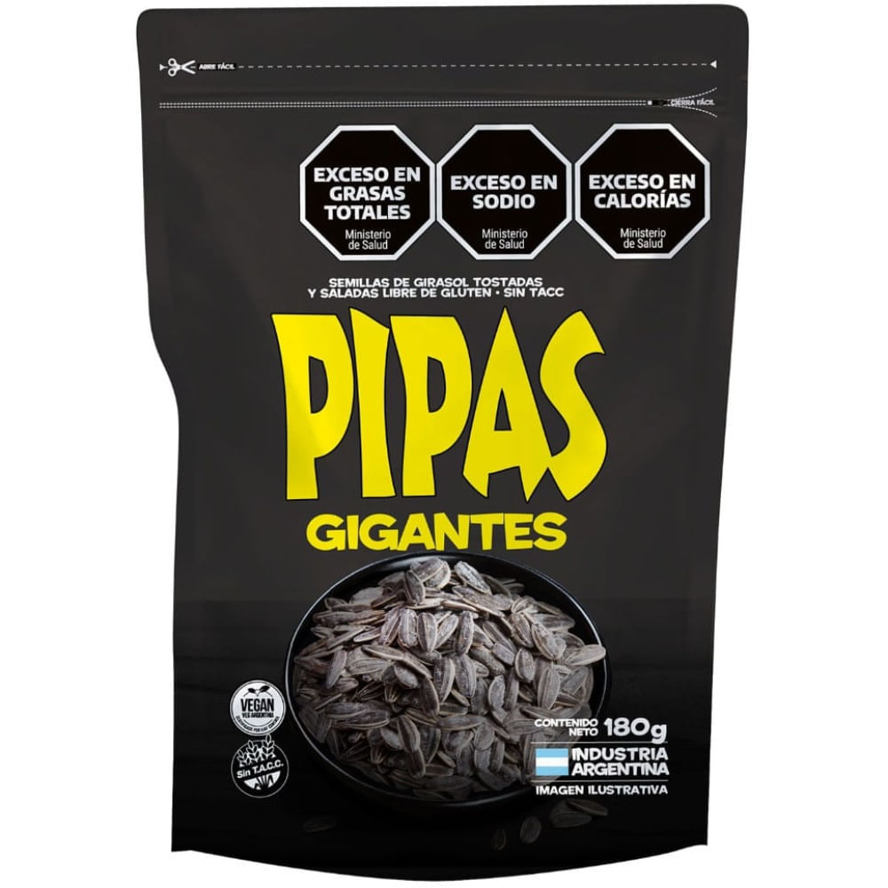 Semillas de girasol Pipas gigantes 160 grs