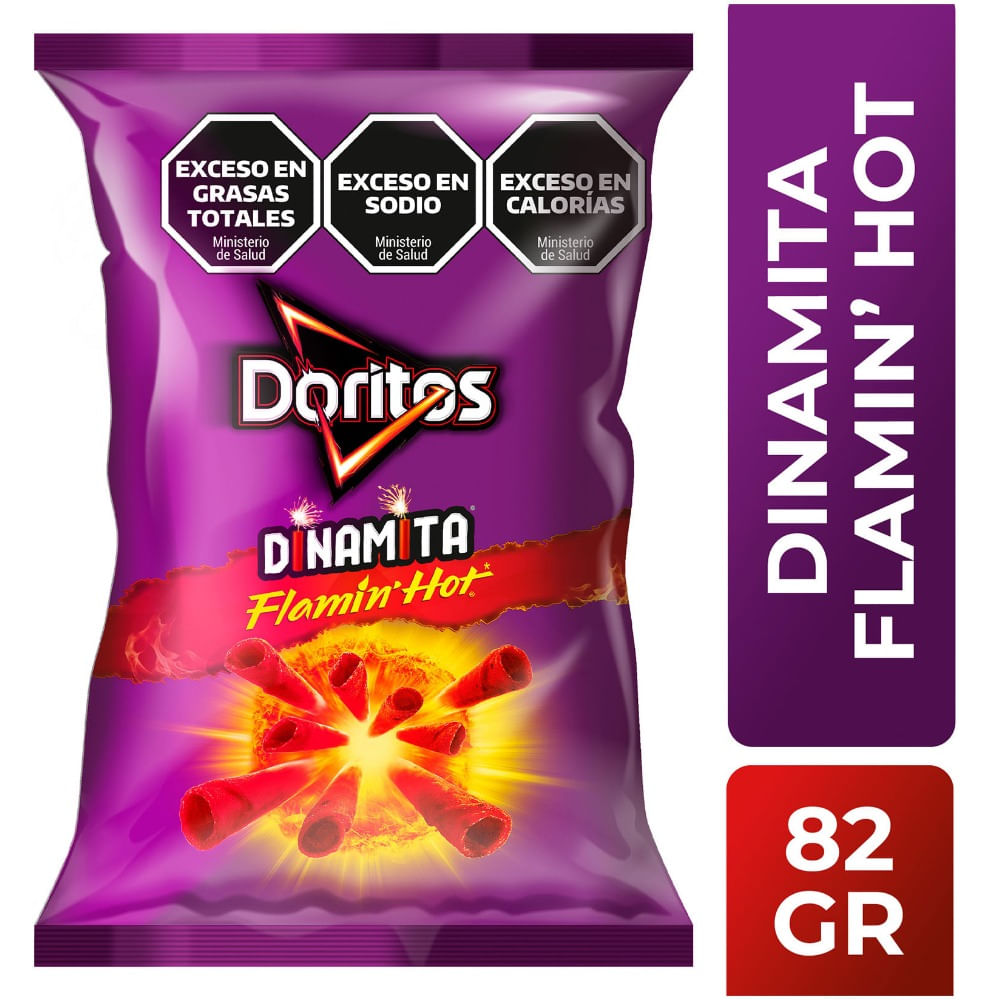 Nachos Doritos Flamin Hot 82 G