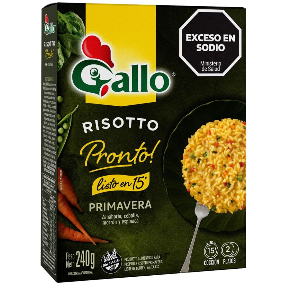 Risotto Gallo Pronto Primavera 240gr