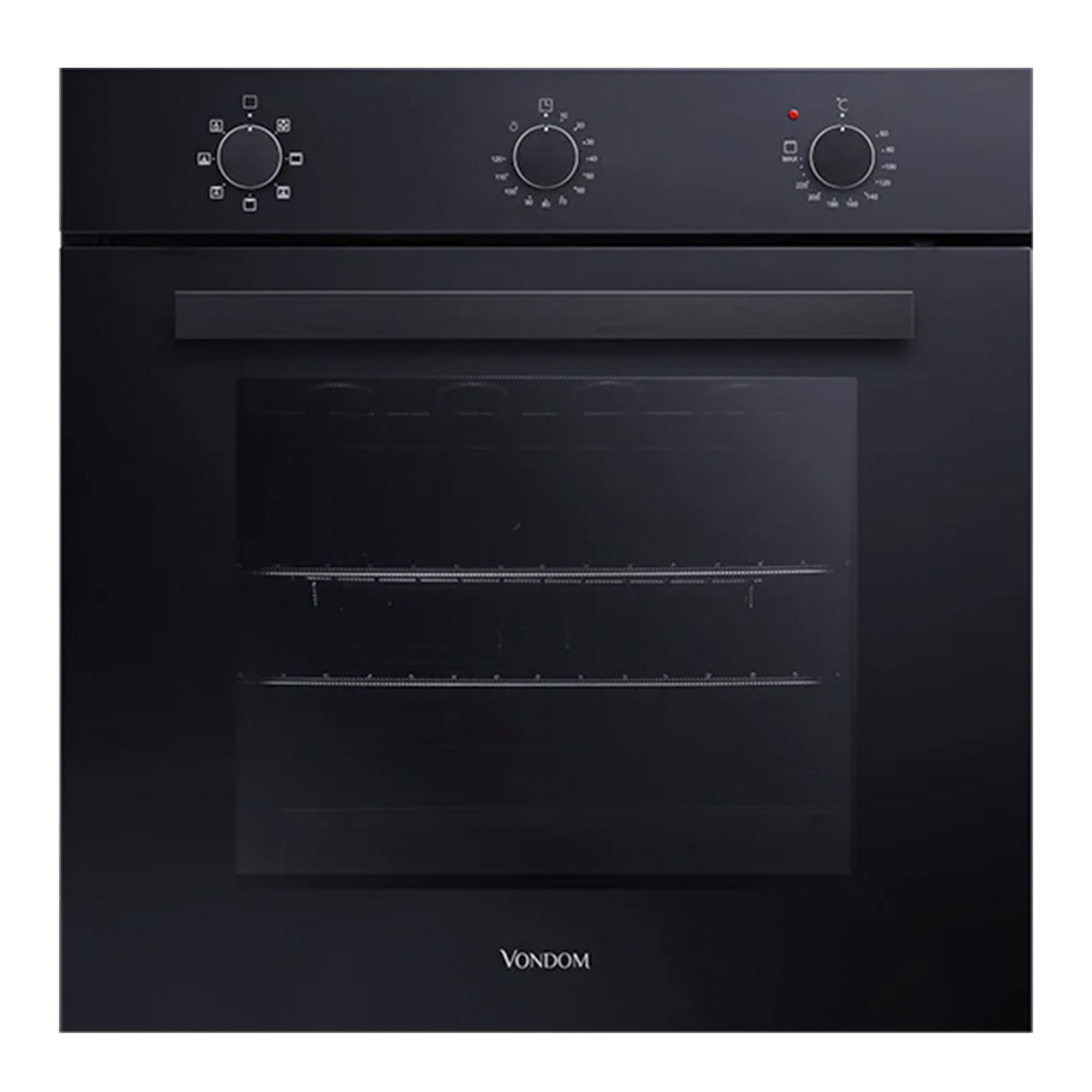 Horno EléCtrico Empotrable Vondom 60 Cm Negro 73 Litros Negro