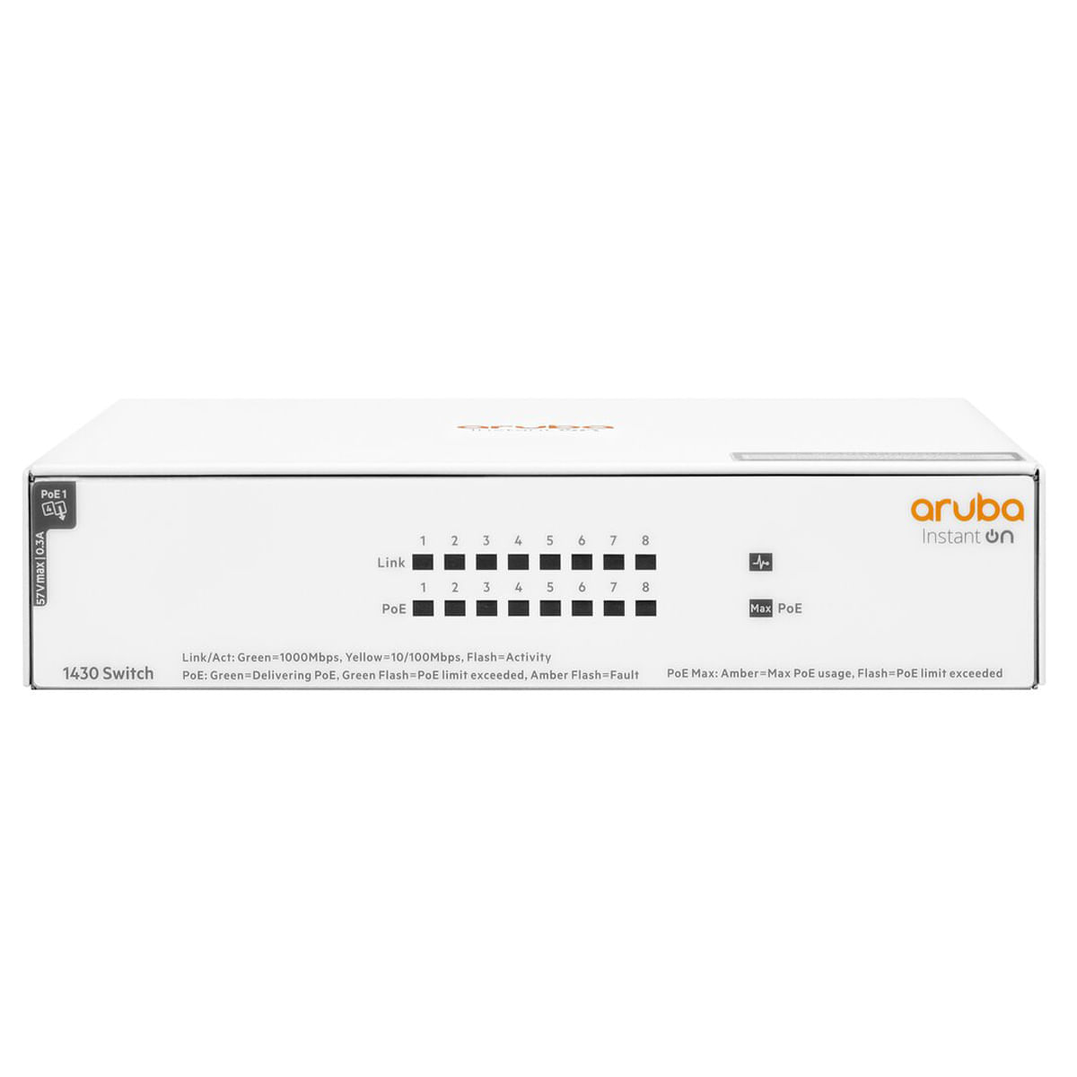 Switch Hp 1430 8g Cl4 Poe 64w