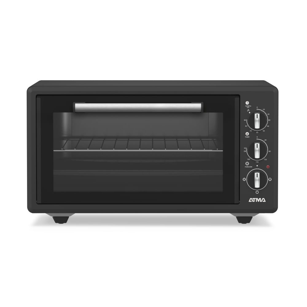 Horno Grill Atma Black Lineal Colores 45l Clase A Hgab4523pi