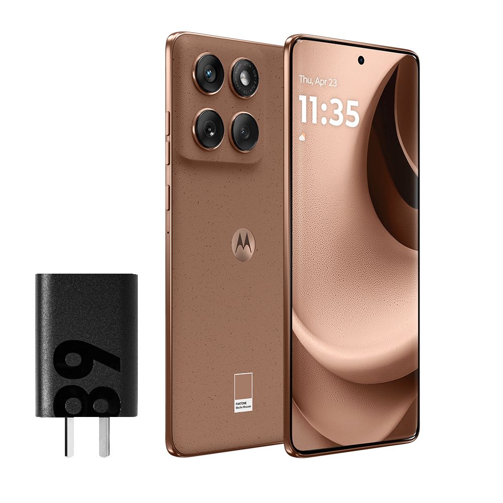 Celular Moto Edge 60 Fusion Mocha Mousse Pb7d0059ar