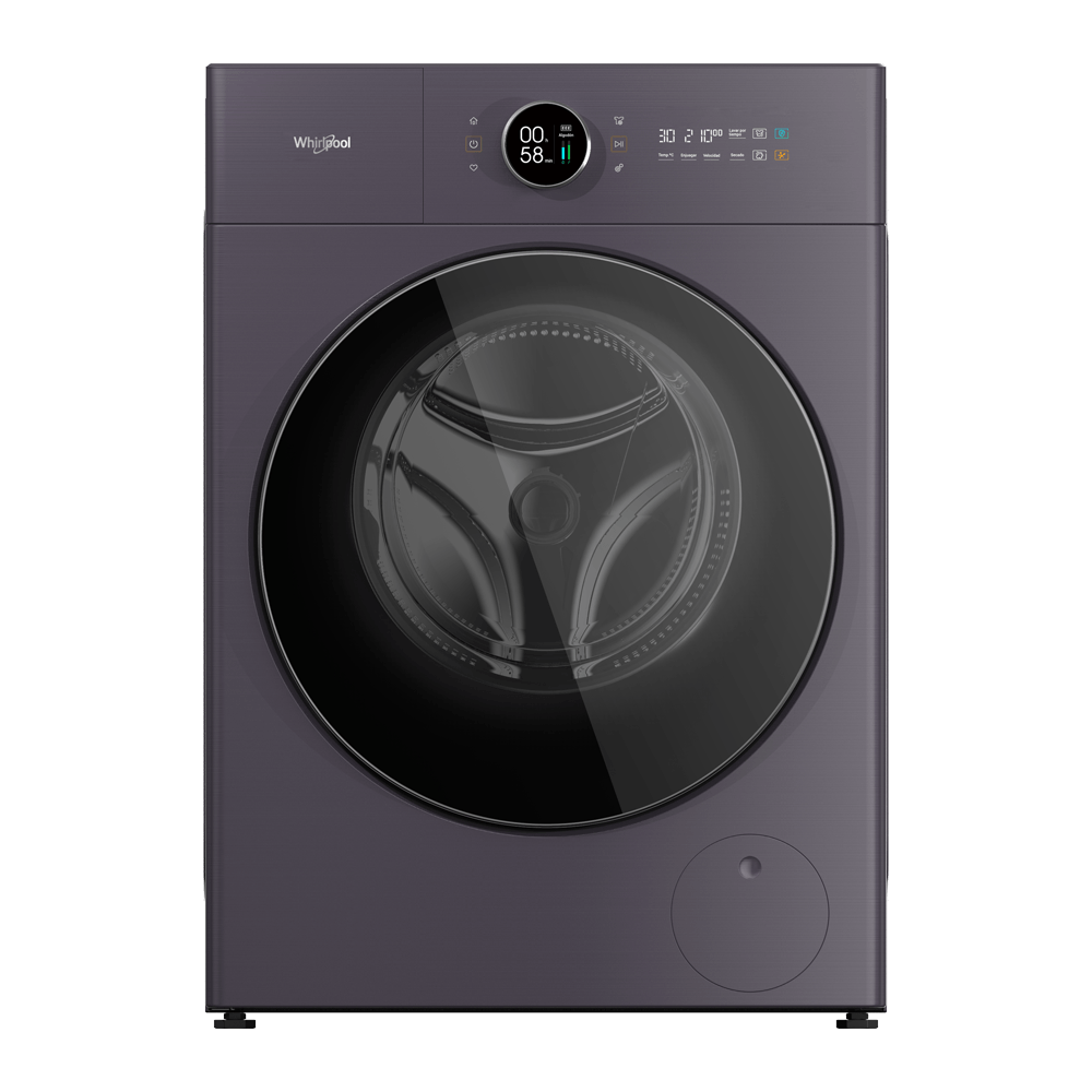 Lavasecarropas Whirlpool Carga Frontal 11/8 Kg Inverter Dark Purple