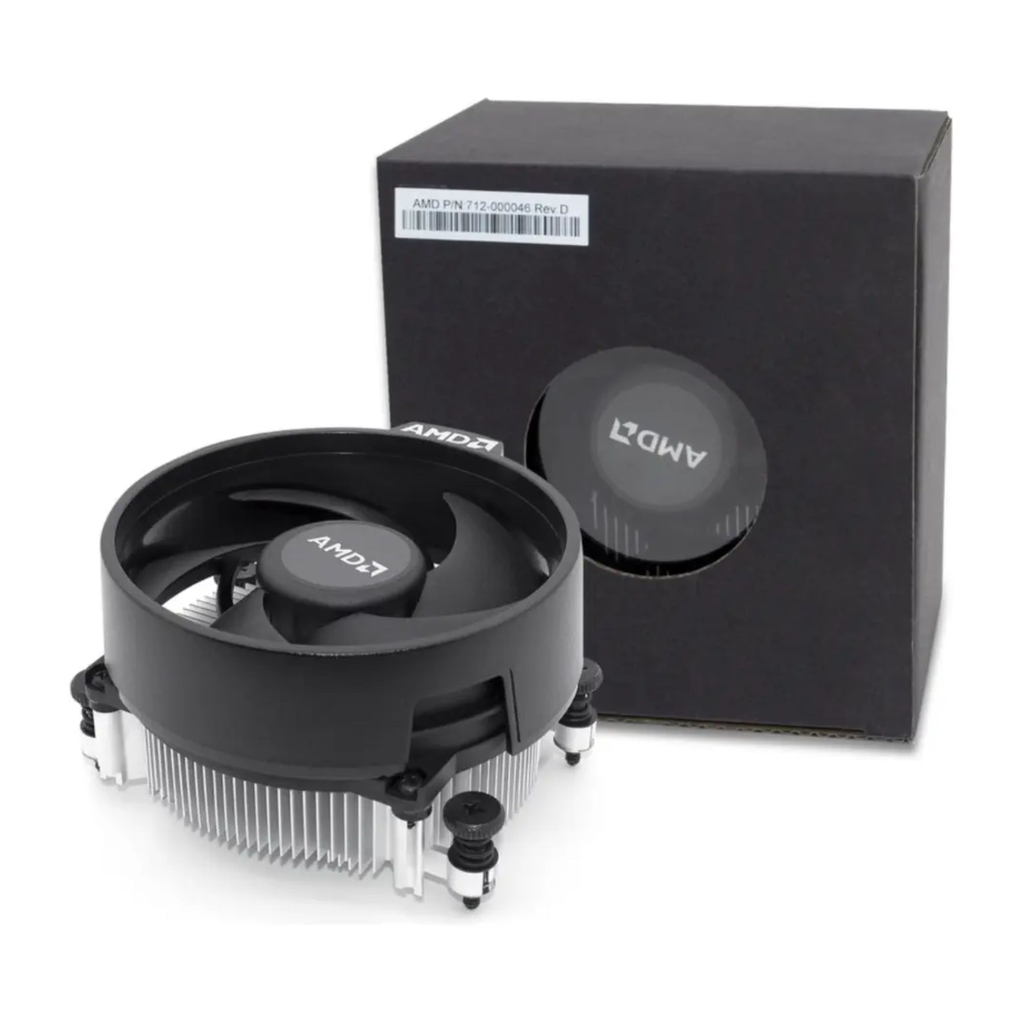 Cooler Cpu Amd Wraith Stealth Am4 65w Ventilador 92mm Negro Amdam4