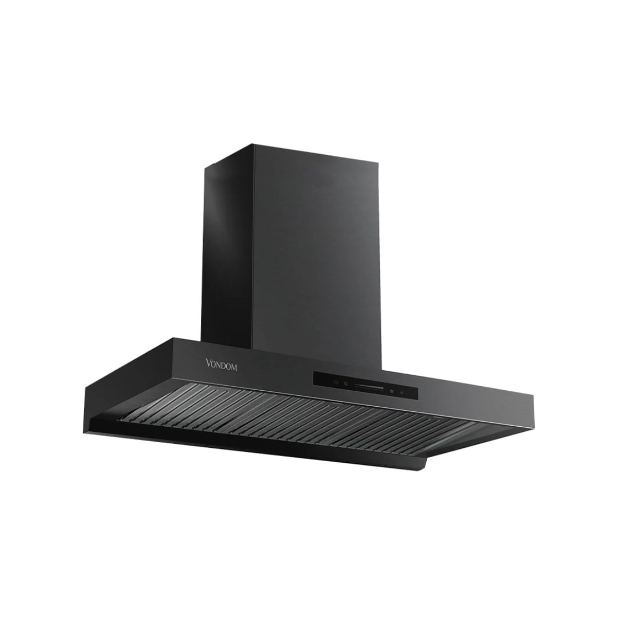 Campana De Pared Vondom Acero Inoxidable Negro 60 Cm 10 Vel