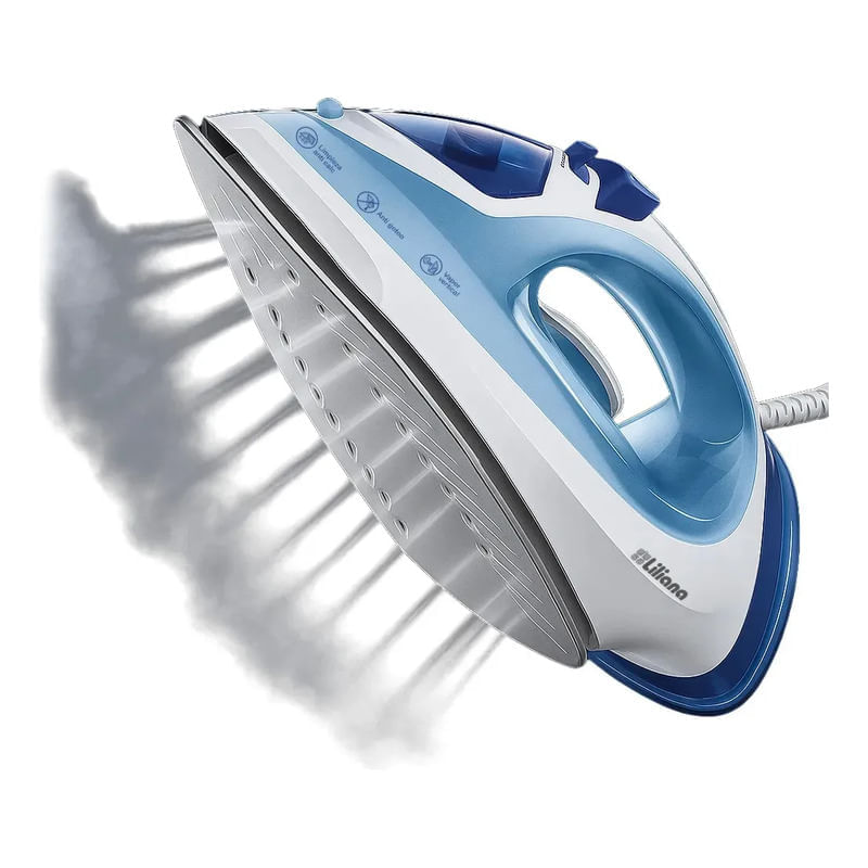 Plancha Vapor Liliana Practiplus Rpv925 2100w Antiadherente Turquesa