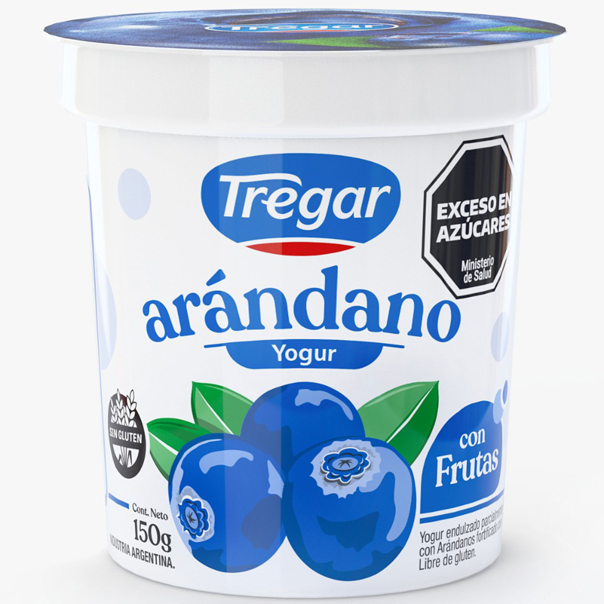 Yogur firme con arándanos Tregar 150 grs