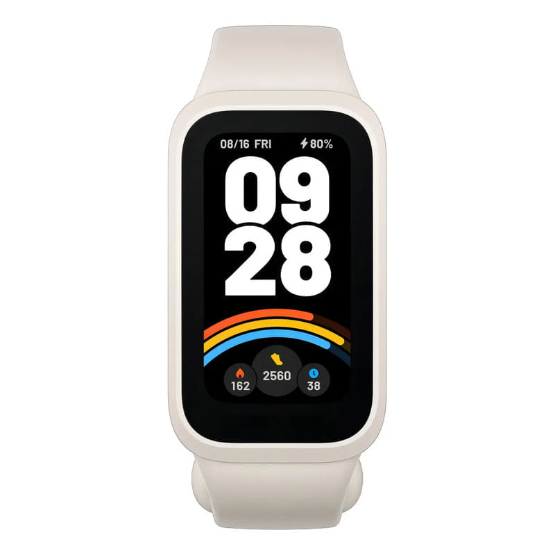 Smartwatch Xiaomi Smart Band 9 Active 1.47  Resistente Agua Beige