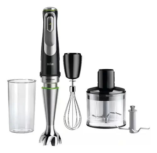Minipimer Braun Mq9135xi 1200w Pica Hielo Negro