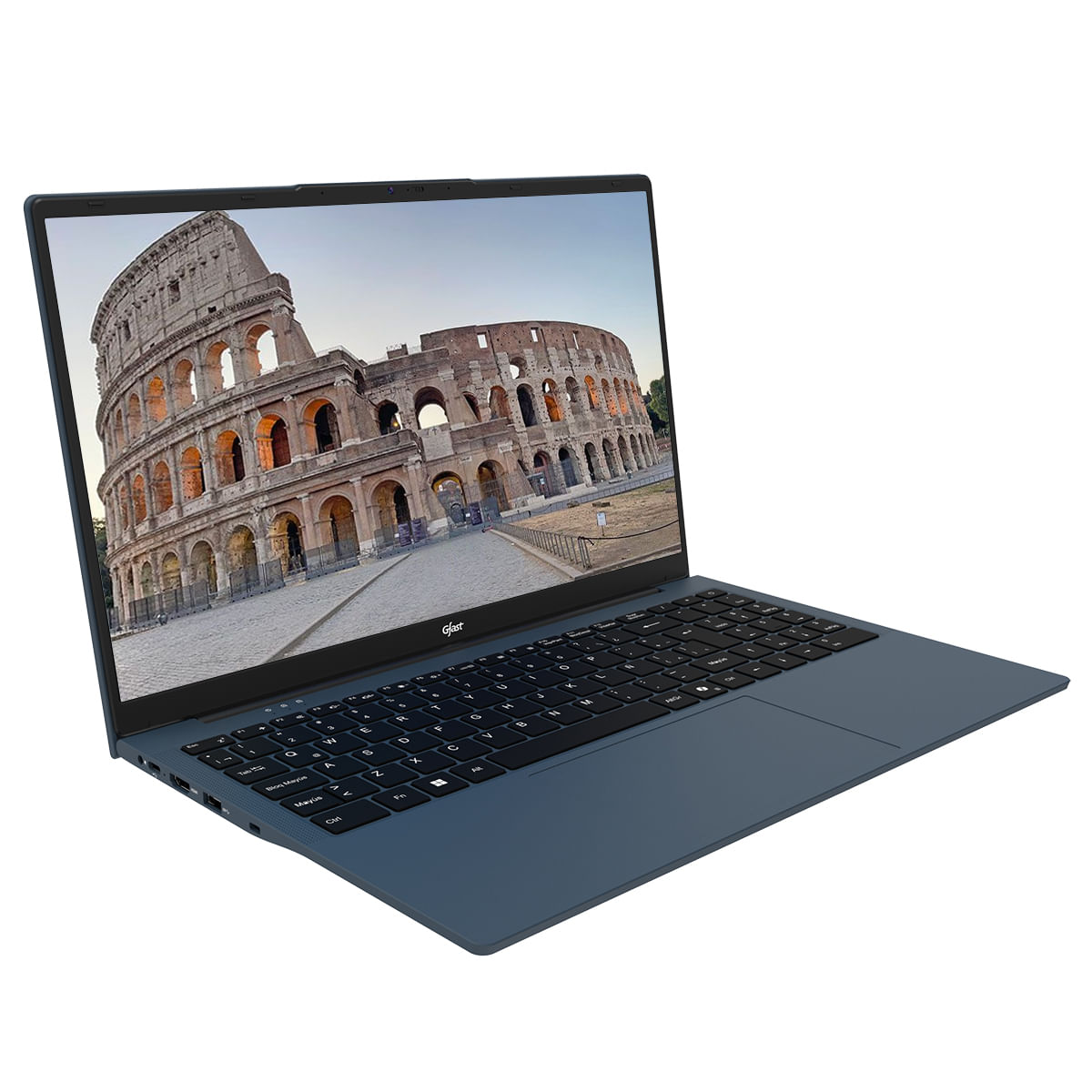 Notebook Gfast Roma 5.2 Amd Ryzen5 240gb Ssd 8gb Ram Windows11 Gris