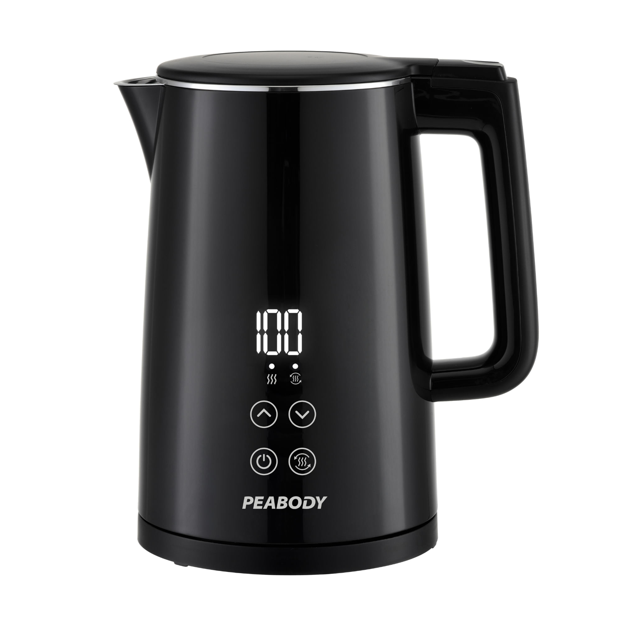 Pava EléCtrica Peabody 1,5lts Digital Negra Pe-Dk2200n