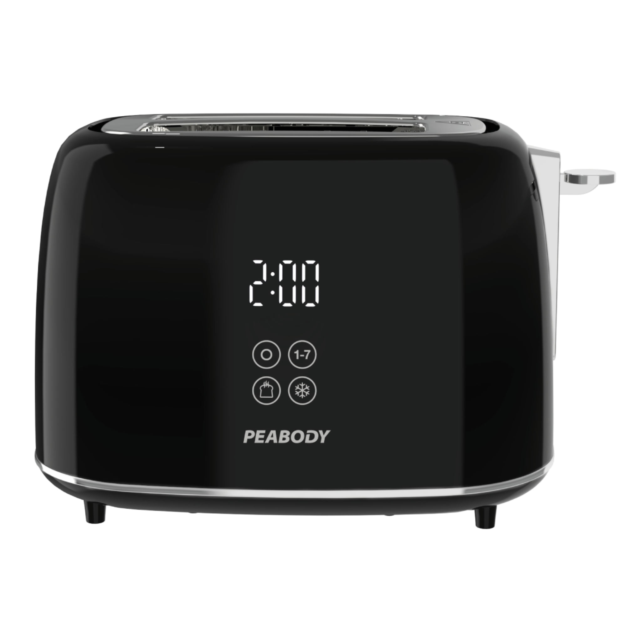 Tostadora EléCtrica Peabody Digital Negra Pe-Td800n