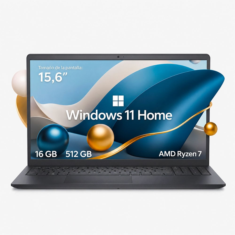 Notebook Dell Inspiron 15,6 Full HD Touch AMD Ryzen™ 7 RAM 16 GB SSD 512 GB