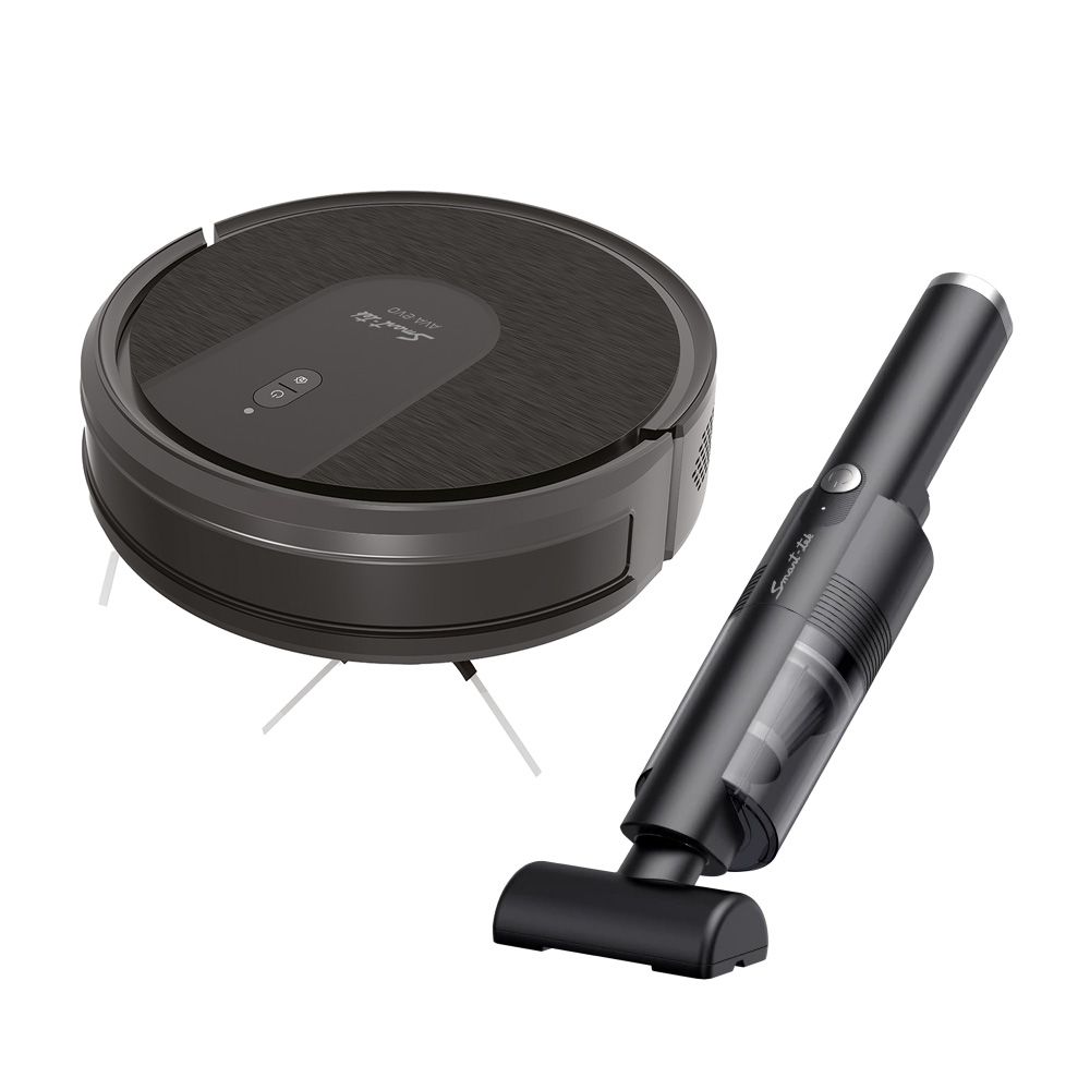 Pack Limpieza Smart-Tek Aspiradora de Mano Inalámbrica y Robot Ava Evo