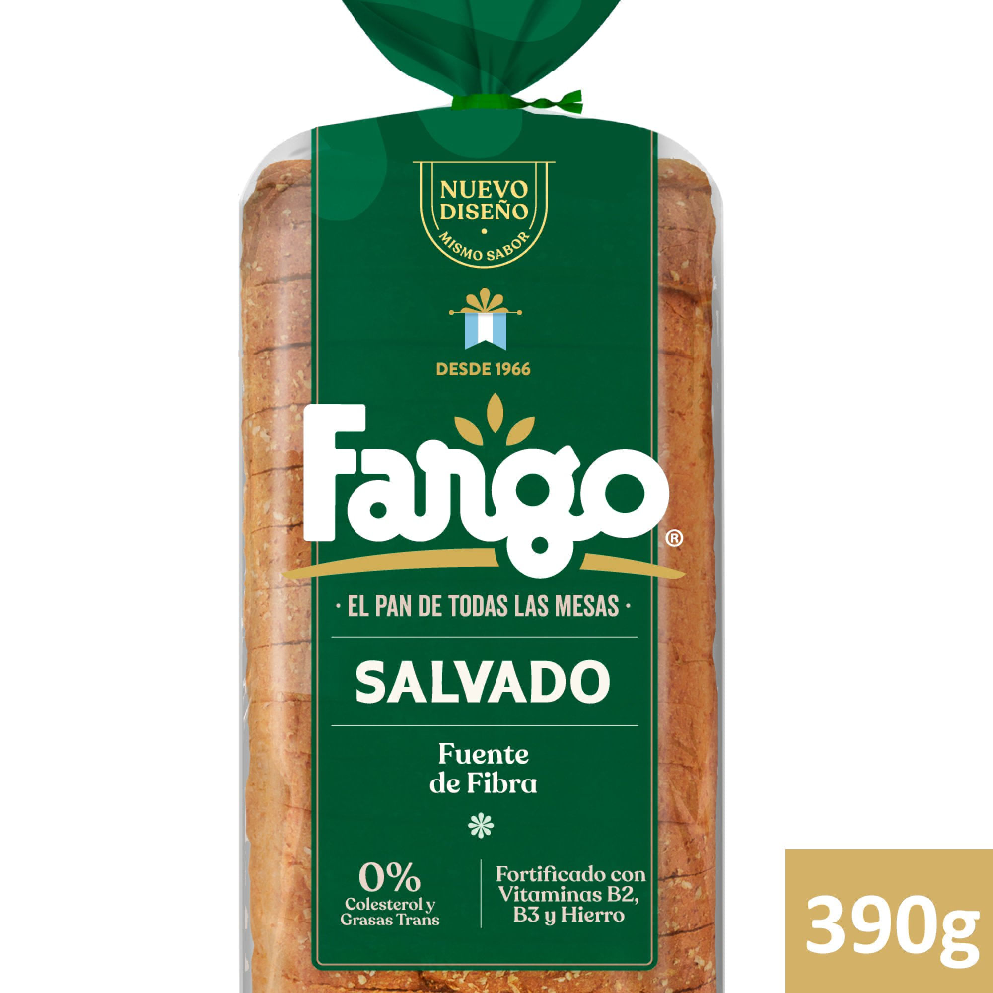 Pan Salvado Fargo 390 grs