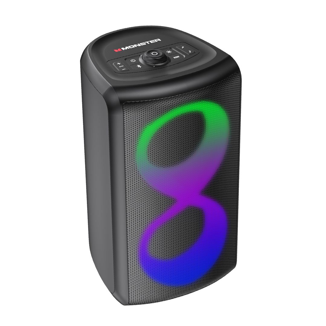 Parlante Monster MS22138 Cycle Portátil Bluetooth Negro