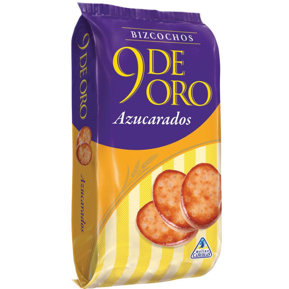 Bizcochos 9 de Oro azúcarados 210 g