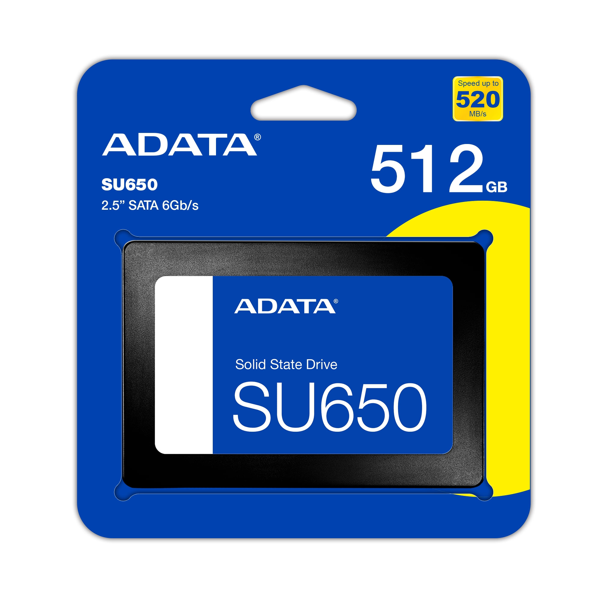 Disco Solido Interno SSD ADATA SU650 512GB 2.5" SATA ASU650SS-512GT-R