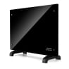 Calefactor Vitrocerámico Alpaca Glass Heat 1800W Negro