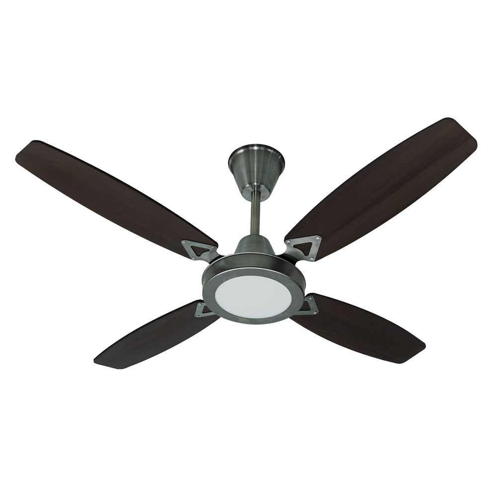 Ventilador de techo VTDC ACERO WENGUE LED